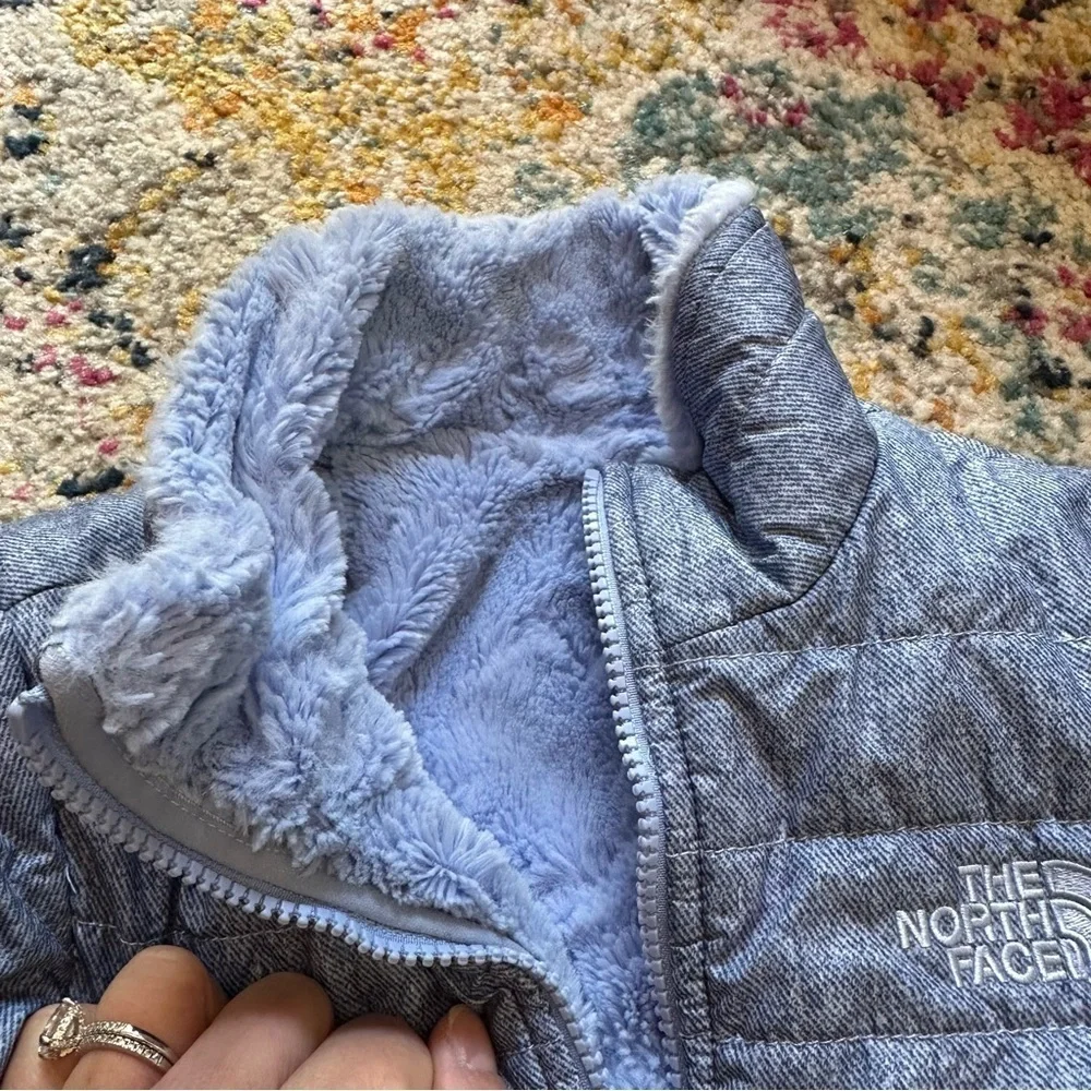 Girls North Face Reversible Jacket